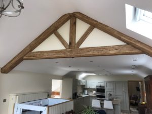 False oak frame